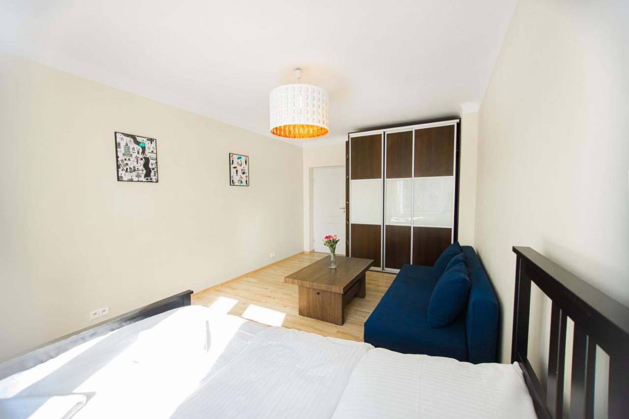 Large Flat. Great View. City Center. Warsaw Exterior photo